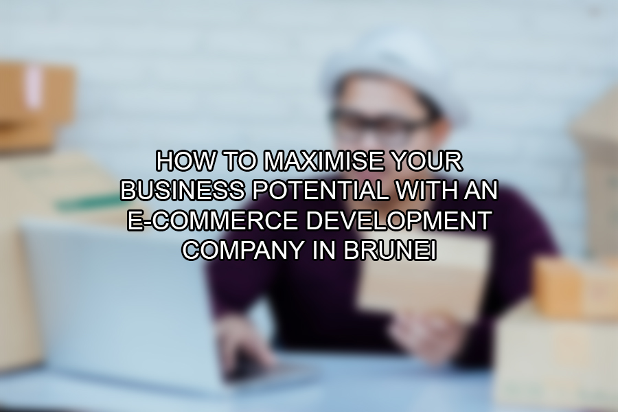 How to Maximise Your Business Potential with an E-Commerce Development Company in Brunei